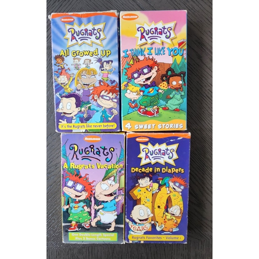 Nickelodeon Rugrats VHS‎ Lot